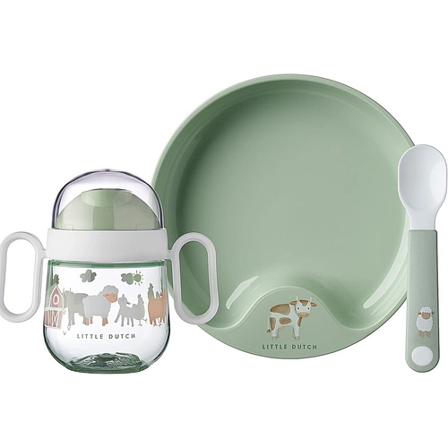 Mepal  Baby 3er Geschirrset Mio  Inklusive auslaufsicherem Trinkbecher, Lernteller & Lernlöffel  Spülmaschinengeeignet & BPA frei  3er Set Mepal  Baby 3er Geschirrset Mio  Inklusive auslaufsicherem Trinkbecher, Lernteller & Lernlöffel  Spülmaschinengeeignet & BPA frei  3er Set