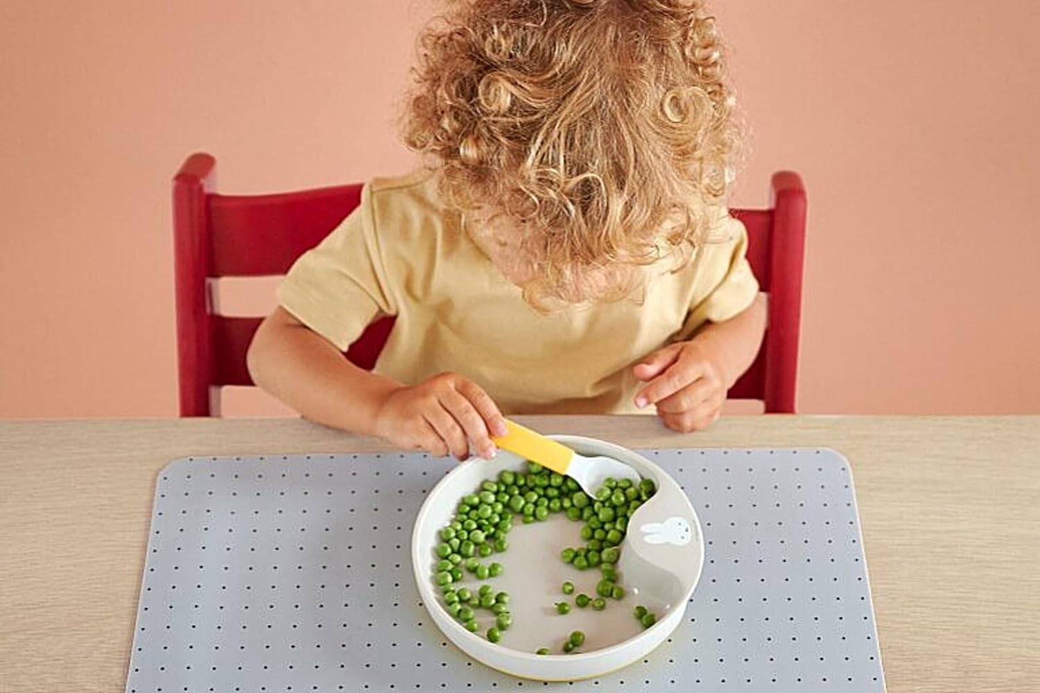 Mepal - Baby 3er Geschirrset Mio - Inklusive auslaufsicherem Trinkbecher, Lernteller & Lernlöffel - Spülmaschinengeeignet & BPA frei - 3er Set - Lit