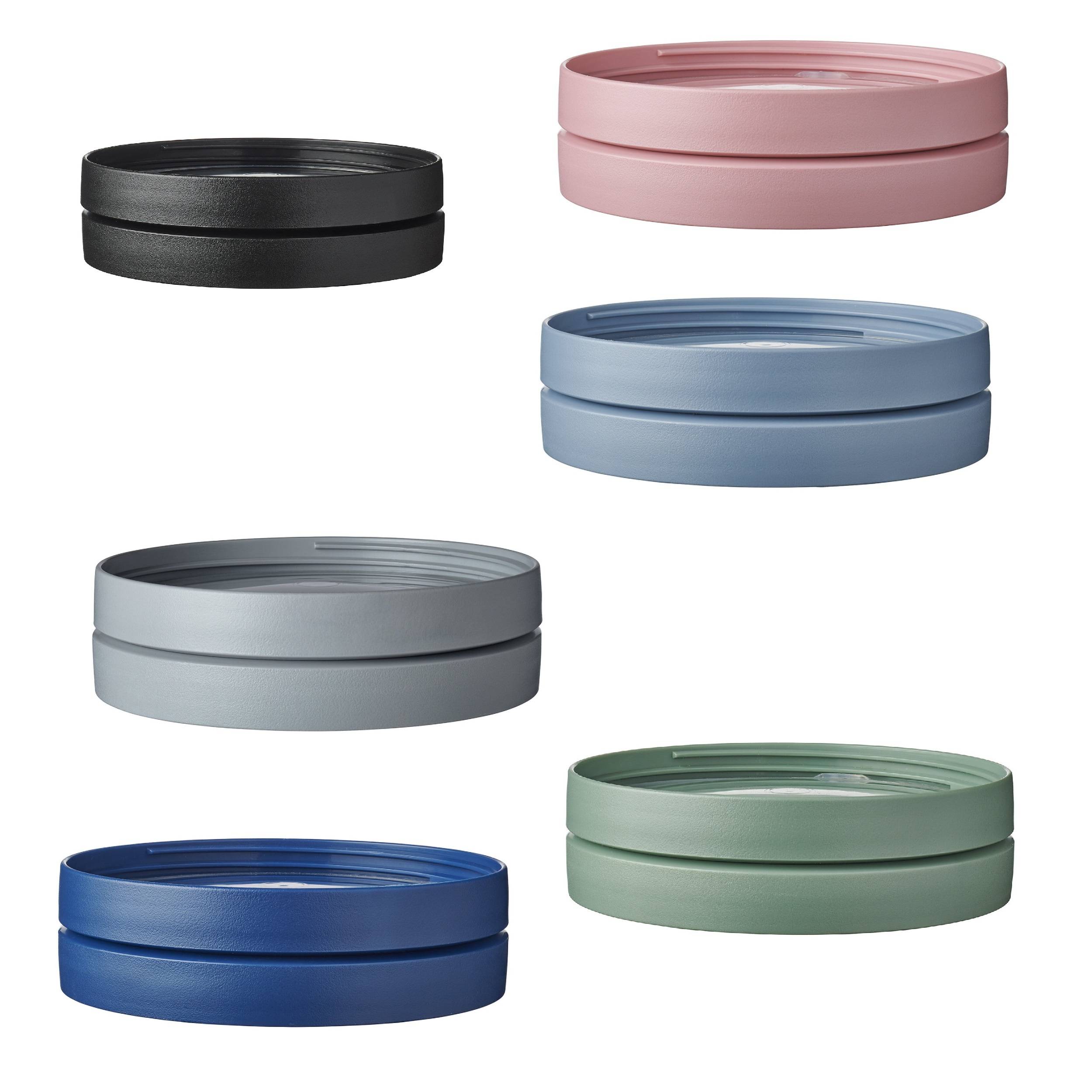 Mepal | Lunchpot Vario Ellipse | kreiere deinen individuellen Lunchpot | vielseitiger Müslibecher | Tiefkühl-, Mikrowellen- und spülmaschinengeeign