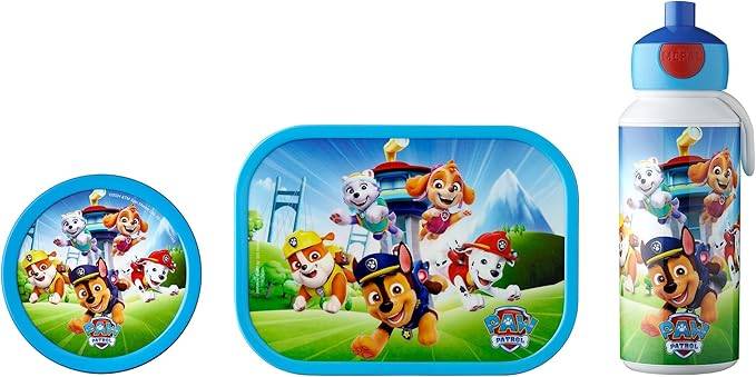 Mepal | Lunchset Campus Paw Patrol | praktisches Set für Kindergarten und Schule | fröhliches Paw Patrol Design | robust und langlebig | spülmaschi