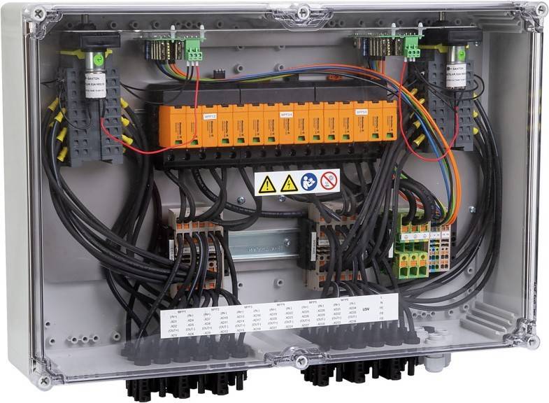 Weidmüller Generatoranschlusskasten PVC DC 2I#8000111274