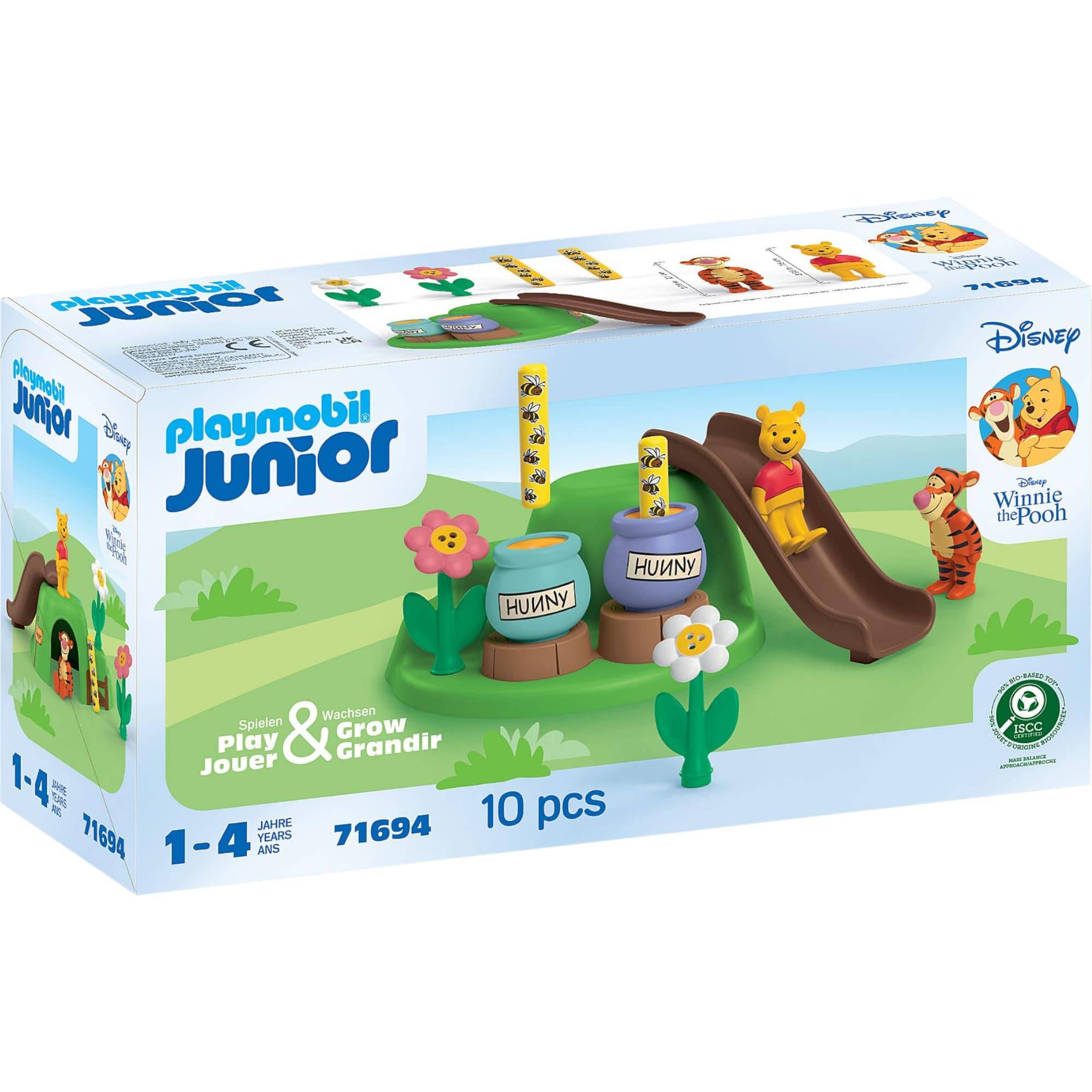 PLAYMOBIL® 71694 Junior 1.2.3. Disney Winnie Puuhs und Tiggers Bienengarten