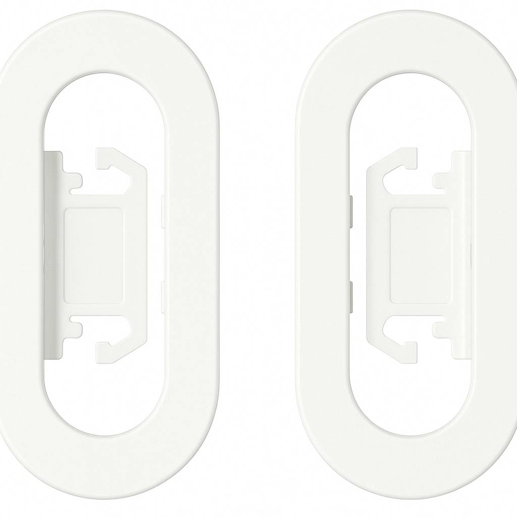 Mepal | Verschlußclips für (Bento) Lunchbox Take a Break 2 Stück - Nordic White