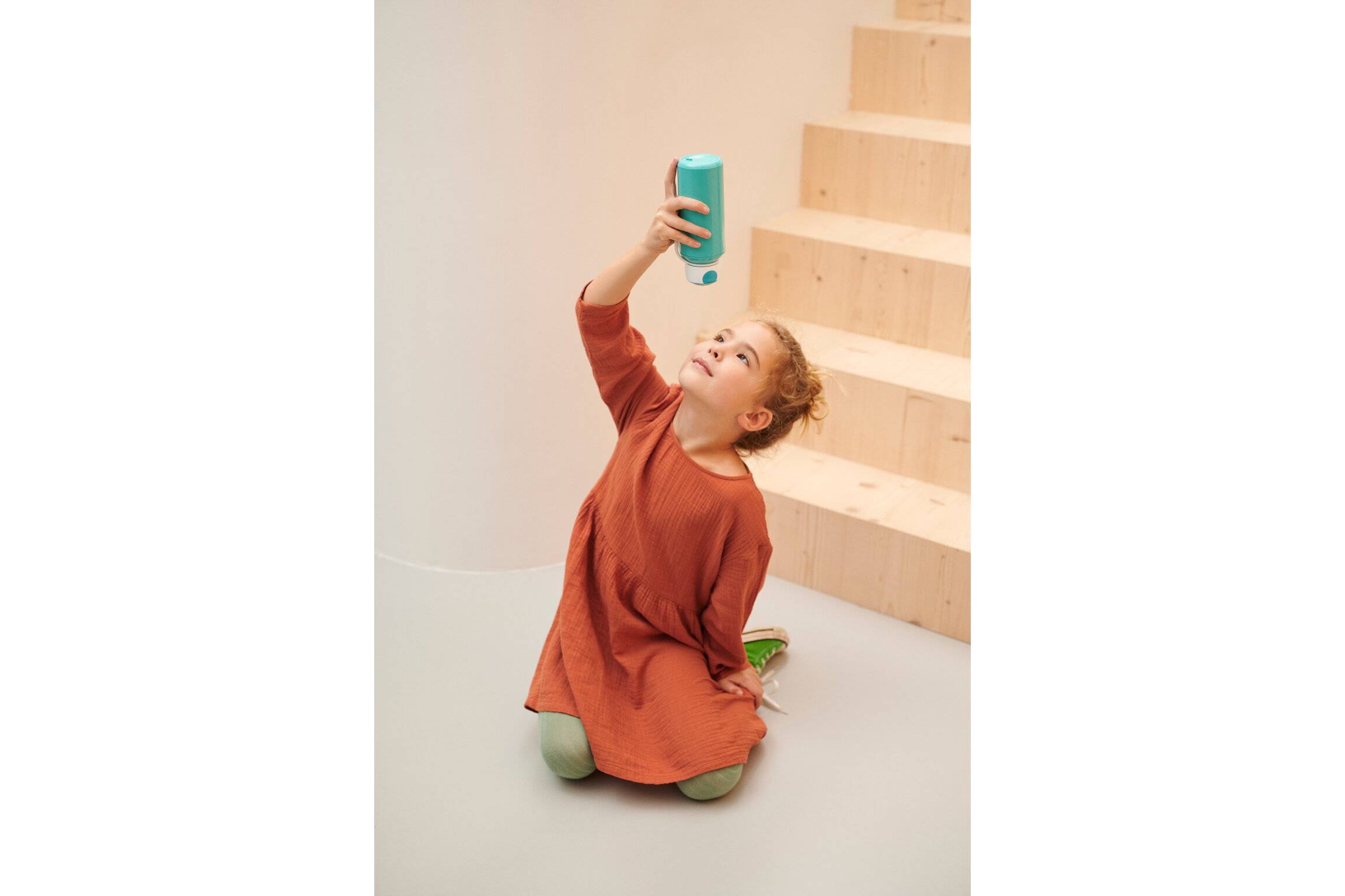 Mepal - Trinkflasche Pop-up Campus - Wasserflasche - Auslaufsichere Flasche für die Schule - Wiederverwendbar - BPA-frei & Spülmaschinenfest - 400