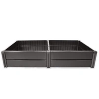 KHW | Hochwertiges Hochbeet | Demeter L | platzsparend | 158 × 82 × 31 cm - 336 Liter | ideal für Urbane Gärten | nachhaltiges Gärtnern | förder KHW | Hochwertiges Hochbeet | Demeter L | platzsparend | 158 × 82 × 31 cm - 336 Liter | ideal für Urbane Gärten | nachhaltiges Gärtnern | förder