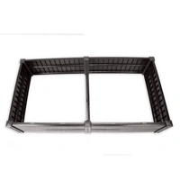 KHW | Hochwertiges Hochbeet | Demeter L | platzsparend | 158 × 82 × 31 cm - 336 Liter | ideal für Urbane Gärten | nachhaltiges Gärtnern | förder KHW | Hochwertiges Hochbeet | Demeter L | platzsparend | 158 × 82 × 31 cm - 336 Liter | ideal für Urbane Gärten | nachhaltiges Gärtnern | förder