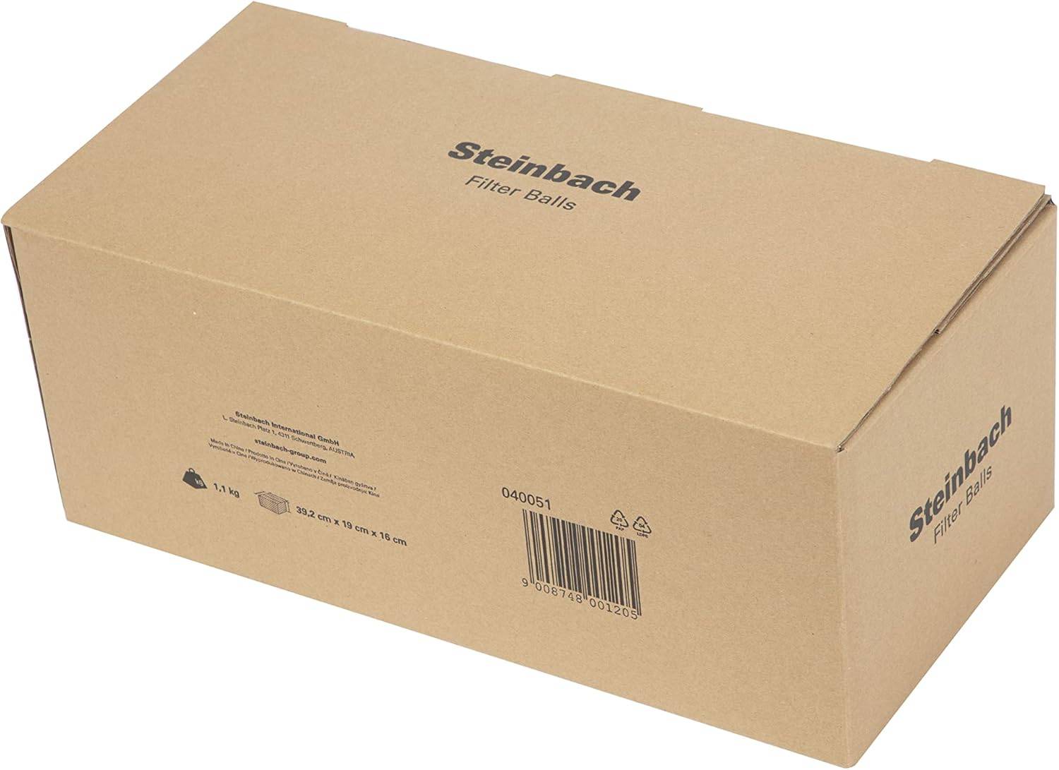Steinbach | Filter Balls | 700 g | Reinigende Filterbälle für Pools | Kompatibel mit allen handelsüblichen Sandfilteranlagen | inkl. Filternetz