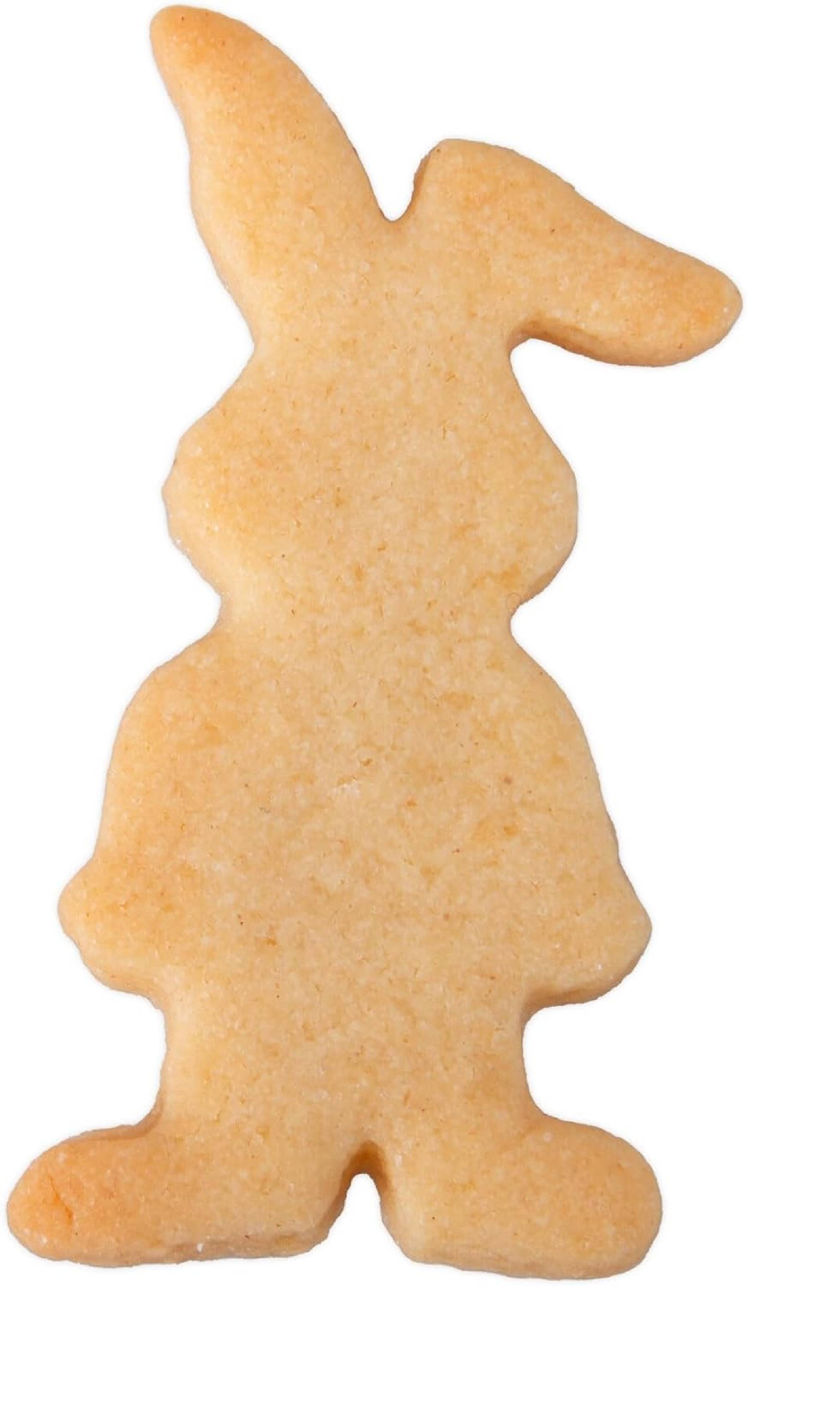 Städter - Premium Ausstechform - Hase stehend 11,5 cm - Einzigartiger Ausstecher - Perfekt für Kreative Backkreationen für Ostern