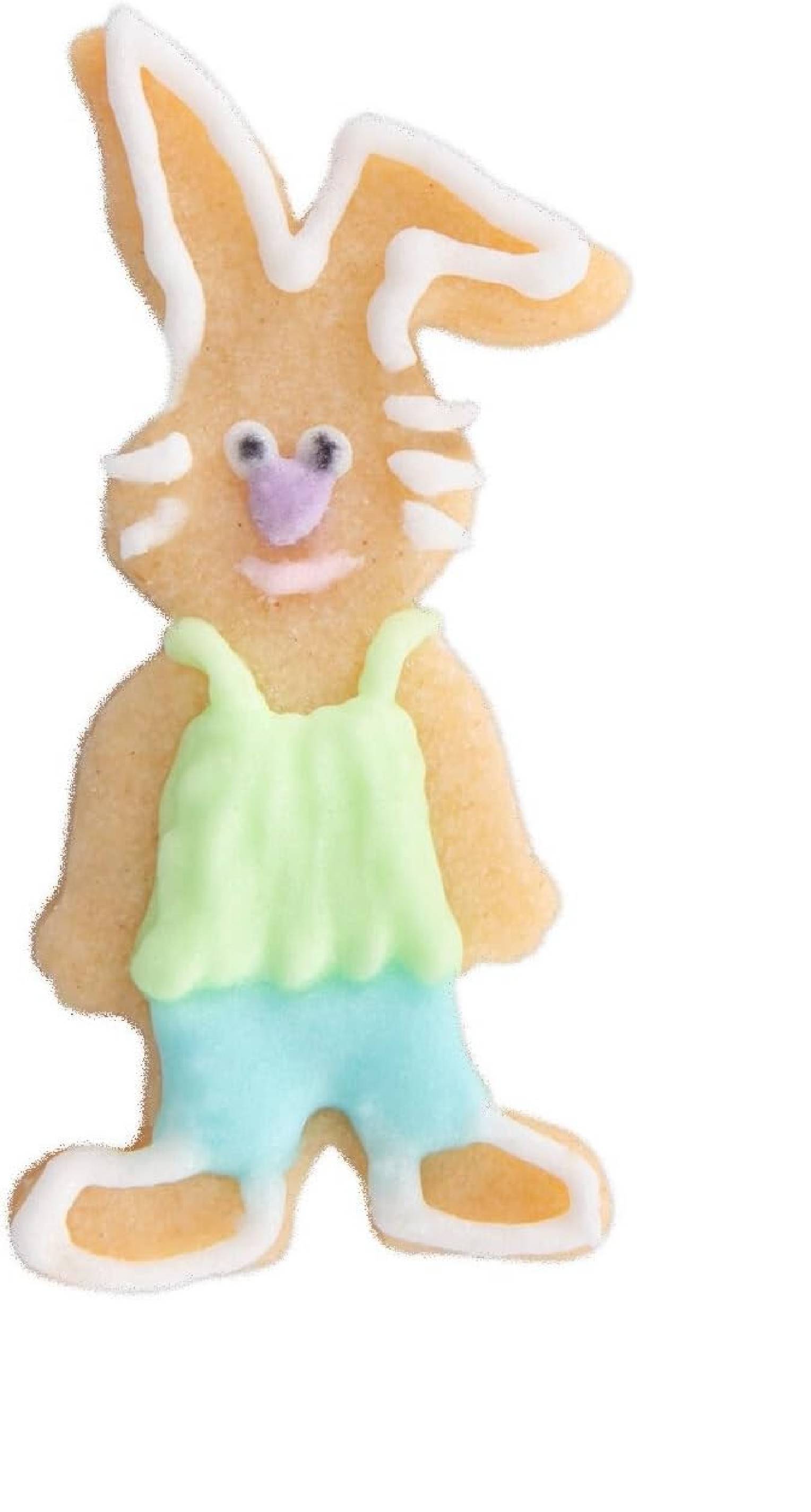 Städter - Premium Ausstechform - Hase stehend 5,5 cm - Einzigartiger Ausstecher - Perfekt für Kreative Backkreationen für Ostern