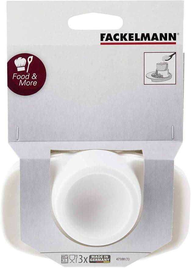 Fackelmann Eibecher, Eierbecher aus Kunststoff, Eierhalter für den Frühstückstisch, Sortiert, 3 Stück