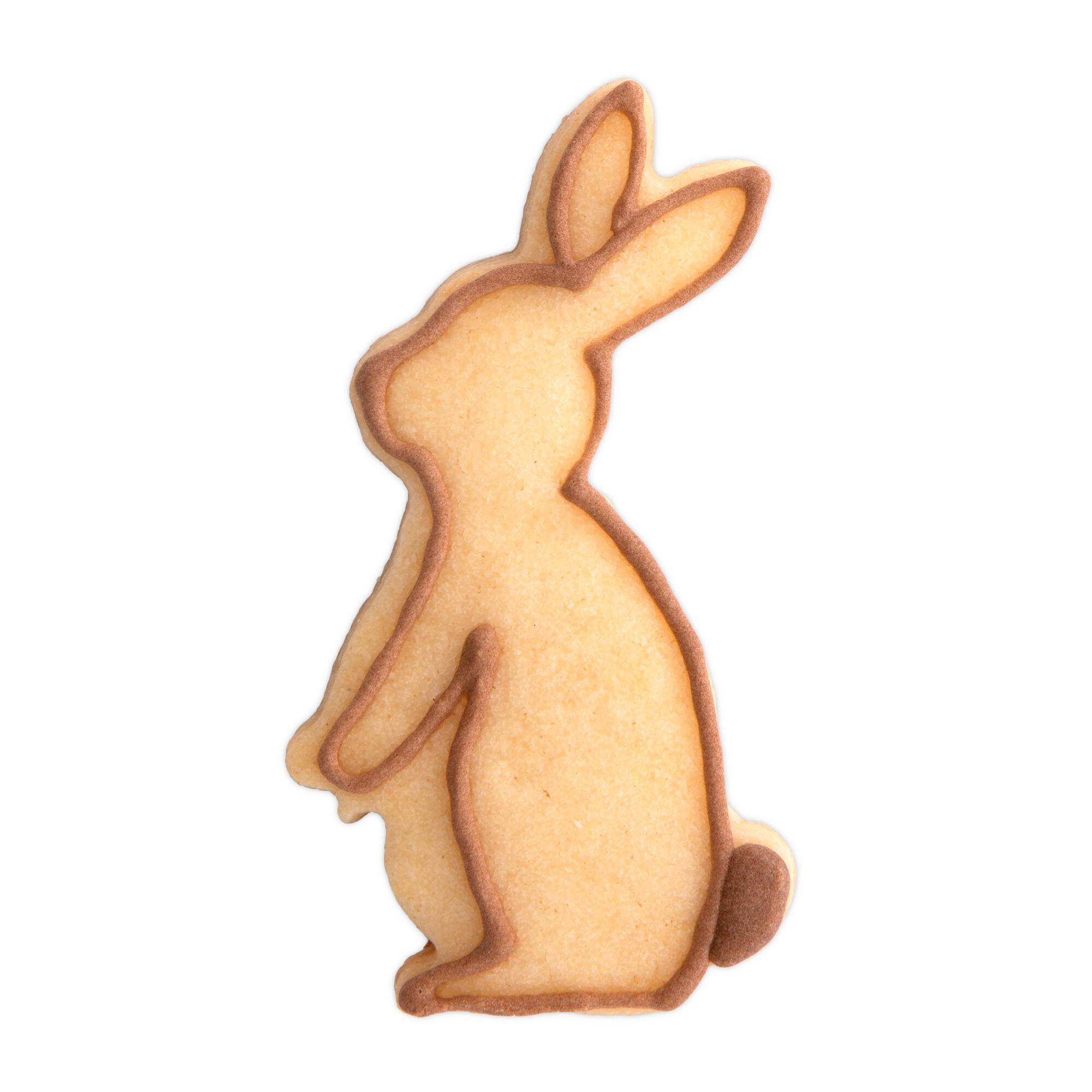 Städter - Premium Ausstechform - Hase 6 cm - Einzigartiger Ausstecher - Perfekt für Kreative Backkreationen für Ostern