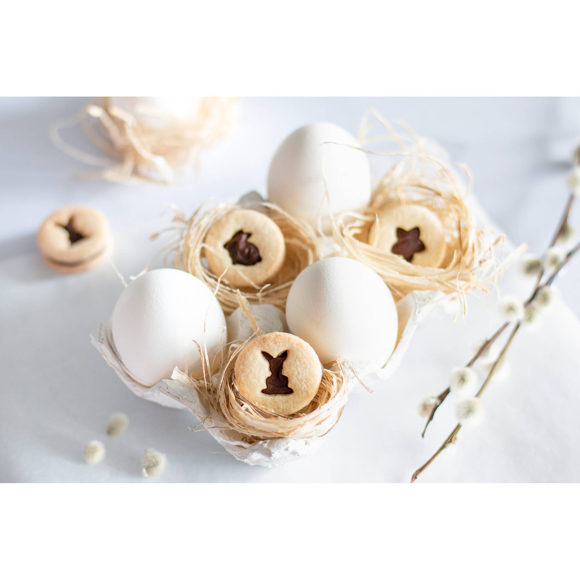 Städter - Premium Ausstechform - Ostern mini 4-tlg - Einzigartiger Ausstecher - Perfekt für Kreative Backkreationen für Ostern