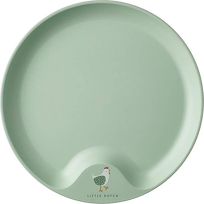 Mepal  Kinderteller Mepal Mio  Kleinkind Teller  Kinder-freundlicher Teller  Kinder Geschirr  Mikrowellentauglich  Spülmaschinentauglich