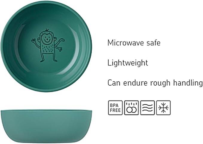 Mepal  Kinderschale Mio  Kinder Geschirr  Gut für Brei, Joghurt und Suppe  Mikrowellentauglich  Spülmaschinengeeignet  BPA frei  300ml