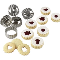Dr. Oetker 5er Mini-Linzer Ausstecher-Set Dr. Oetker 5er Mini-Linzer Ausstecher-Set