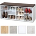 Kesper | Schuhschrank mit Sitzkissen | modern & funktional | B 103,5 x H 48 x L 29,5 cm | ideal für Flur & Eingangsbereich Kesper | Schuhschrank mit Sitzkissen | modern & funktional | B 103,5 x H 48 x L 29,5 cm | ideal für Flur & Eingangsbereich