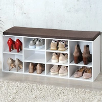 Kesper | Schuhschrank mit Sitzkissen | modern & funktional | B 103,5 x H 48 x L 29,5 cm | ideal für Flur & Eingangsbereich Kesper | Schuhschrank mit Sitzkissen | modern & funktional | B 103,5 x H 48 x L 29,5 cm | ideal für Flur & Eingangsbereich