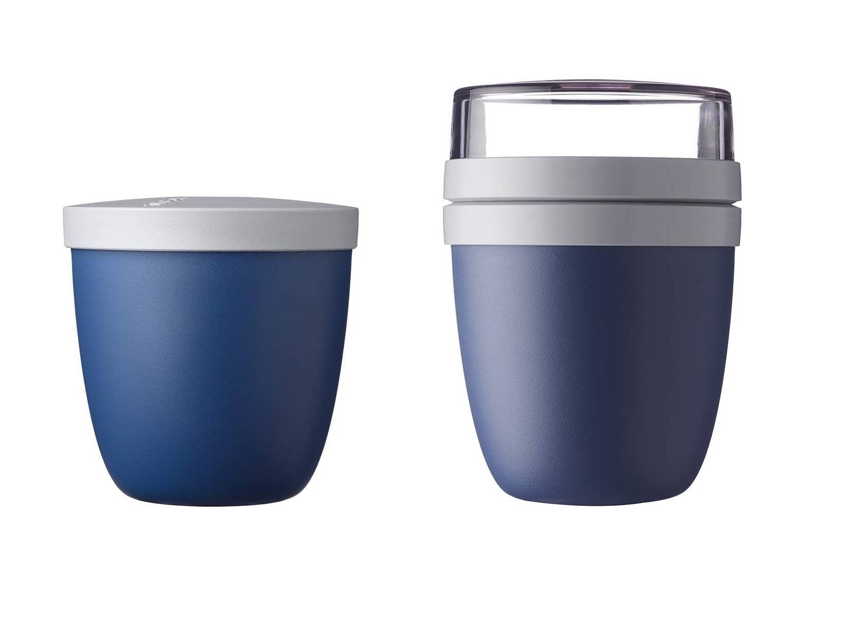 Mepal | Ellipse Snackpot Set | tiefkühltauglich | spülmaschinenfest | transportoptimiert