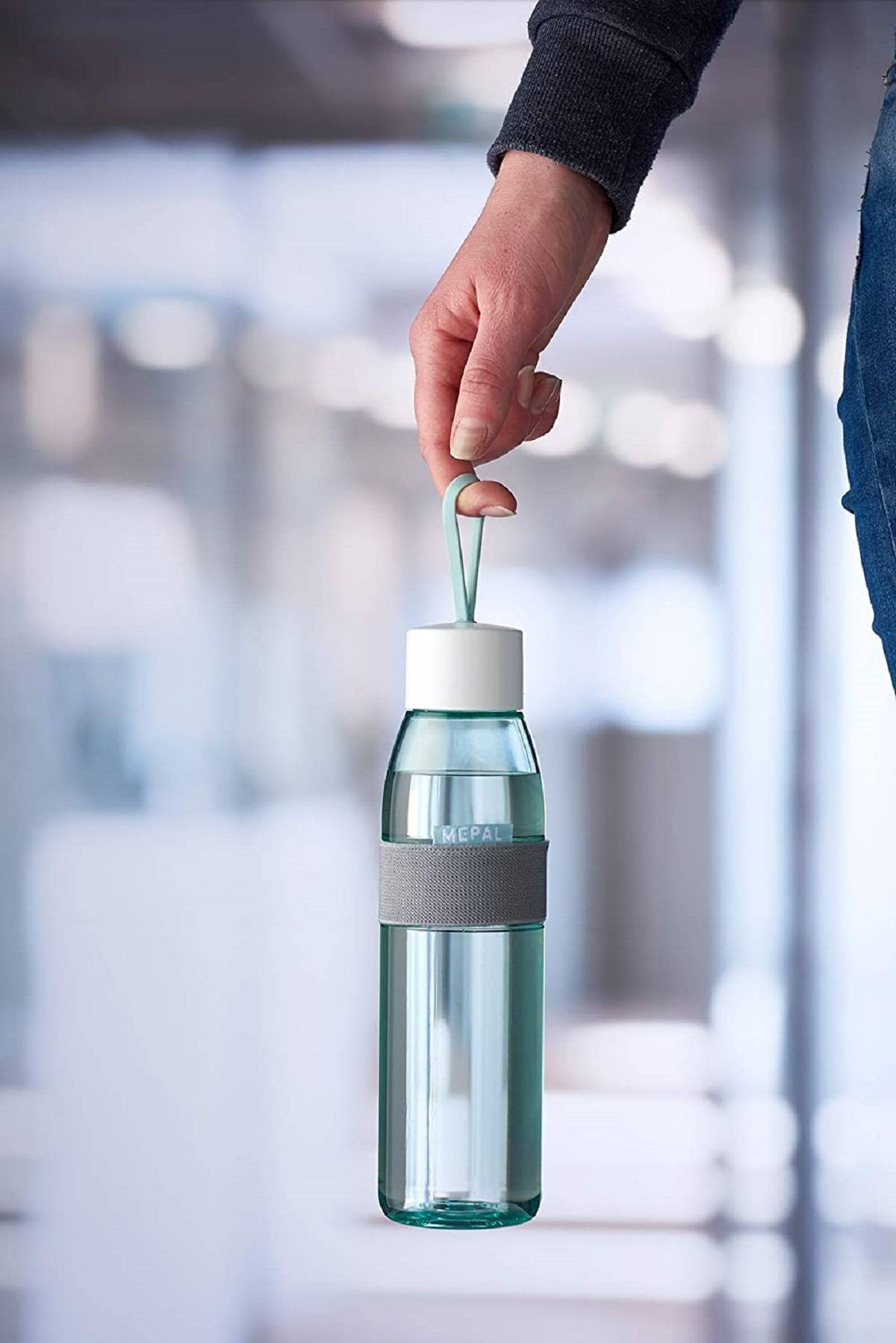 Mepal Trinkflasche 700 ml Ellipse Flasche Sportflasche Getränkebehälter Vivid Mauve