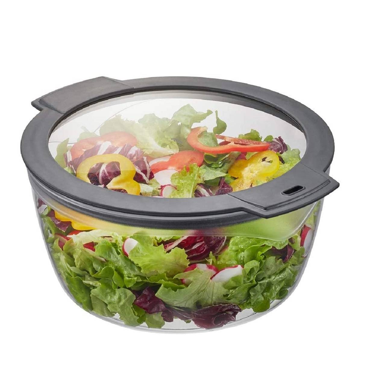 Gefu 00182 Salatschleuder Rotare + Frischhaltedeckel