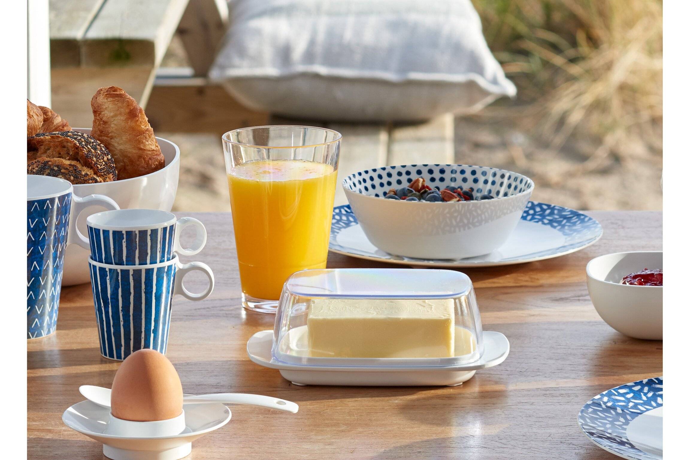 Mepal Butterdose - grey – für 250 g Butter – transparenter Deckel – passt genau in die Kühlschranktüre