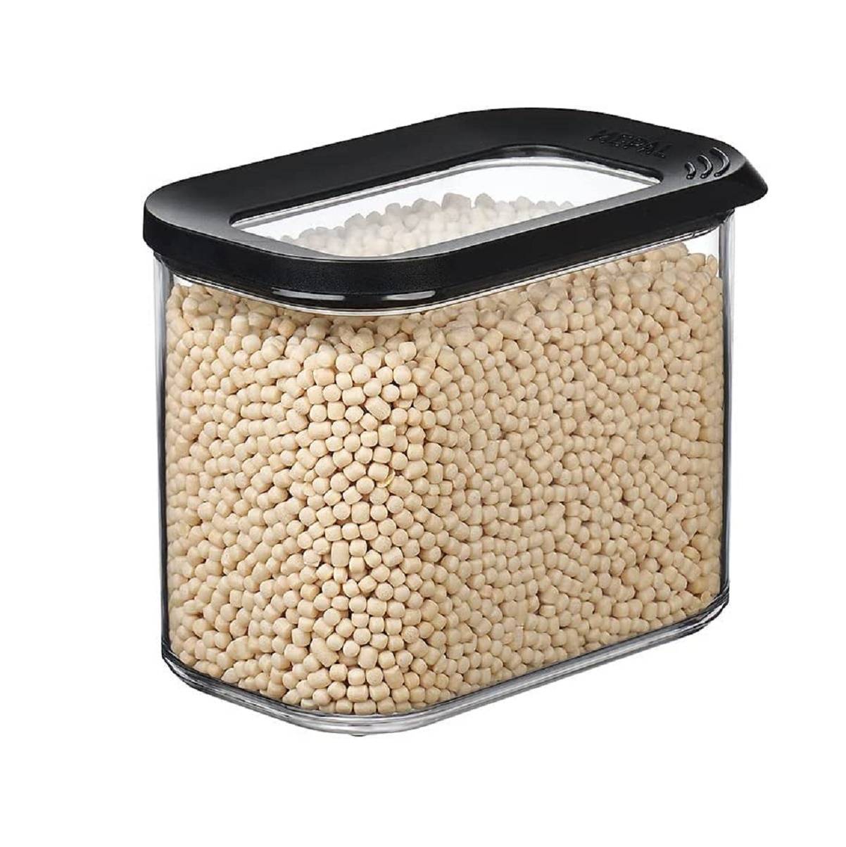 Mepal | Modula Vorratsdose 1000 ml | schwarz | ideal zur Aufbewahrung von Lebensmitteln | spülmaschinenfest