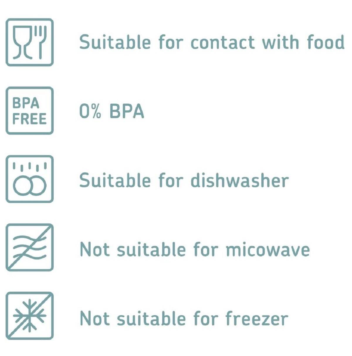 MEPAL - Vorratdose Omnia (Nordic Black, 1100 ml)