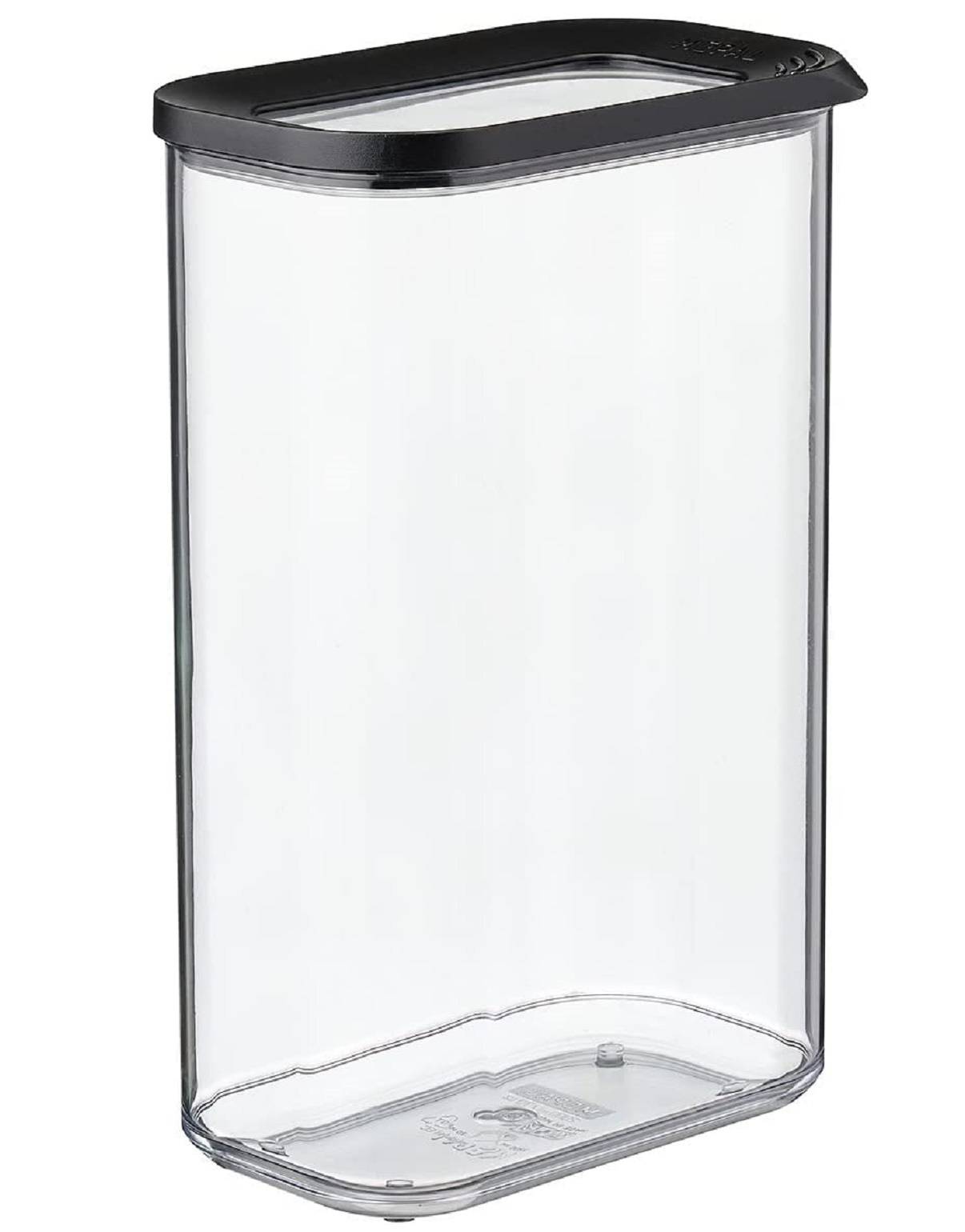 Mepal | Modula Vorratsdose 2000 ml | schwarz | ideal zur Lebensmittelaufbewahrung | spülmaschinenfest