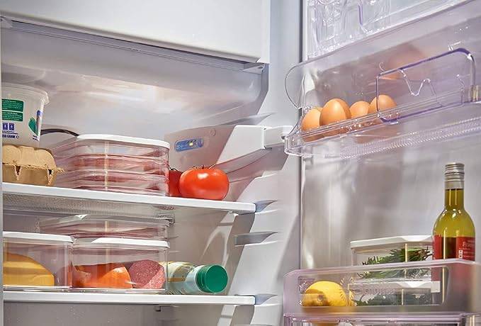 Mepal | Modula Käsedose 2er Set | 2000 ml Boxen | für Käse im Kühlschrank | Frischhaltedose mit Anti-Kondensationseinsatz | luftdicht & spülmasch