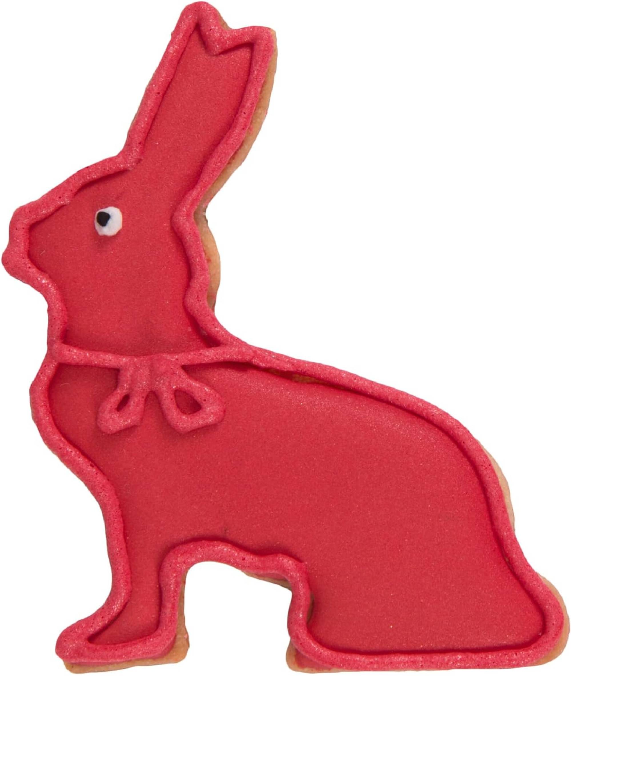 Städter - Premium Ausstechform - Hase sitzend 9,5 cm - Einzigartiger Ausstecher - Perfekt für Kreative Backkreationen für Ostern