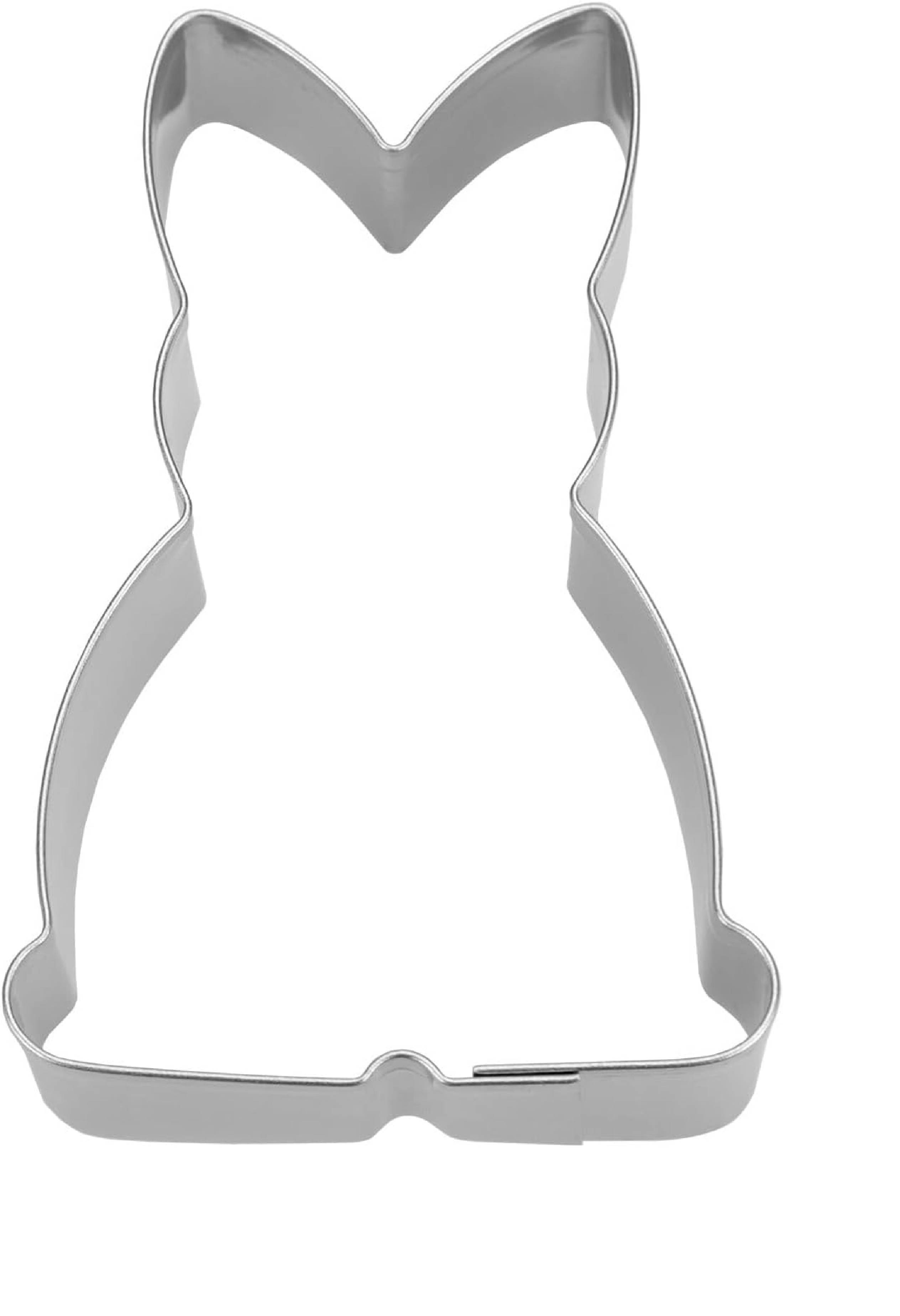 Städter - Premium Ausstechform - Hase sitzend 8 cm - Einzigartiger Ausstecher - Perfekt für Kreative Backkreationen für Ostern