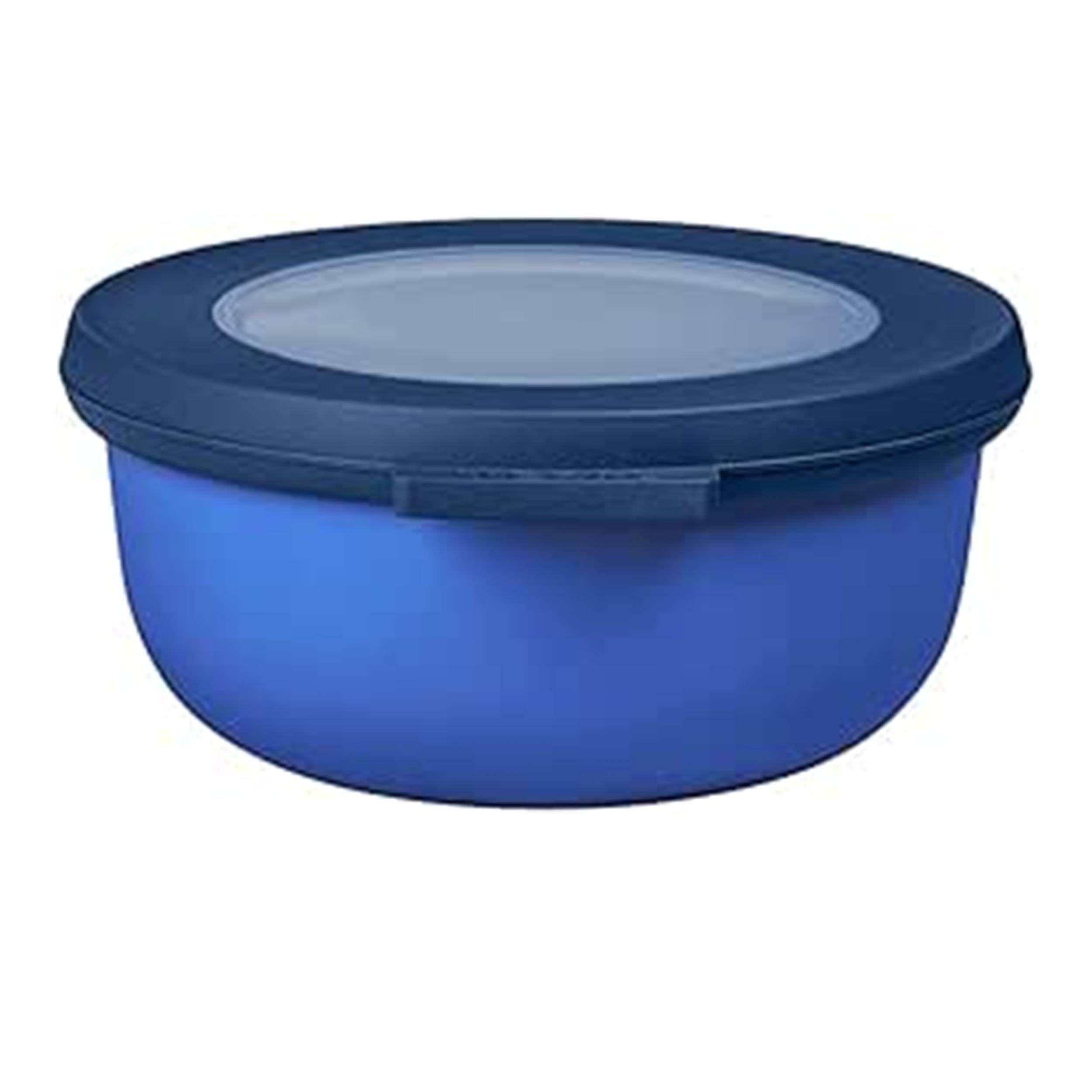 Mepal - Multi Bowl Cirqula Round - Vorratsdose mit Deckel - Geeignet als Luftdichte Aufbewahrungsbox für den Kühlschrank, Mikrowellengeschirr & als