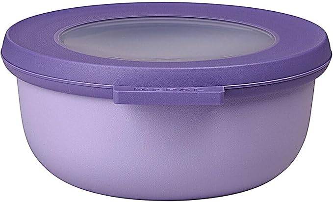Mepal - Multi Bowl Cirqula Round - Vorratsdose mit Deckel - Geeignet als Luftdichte Aufbewahrungsbox für den Kühlschrank, Mikrowellengeschirr & als