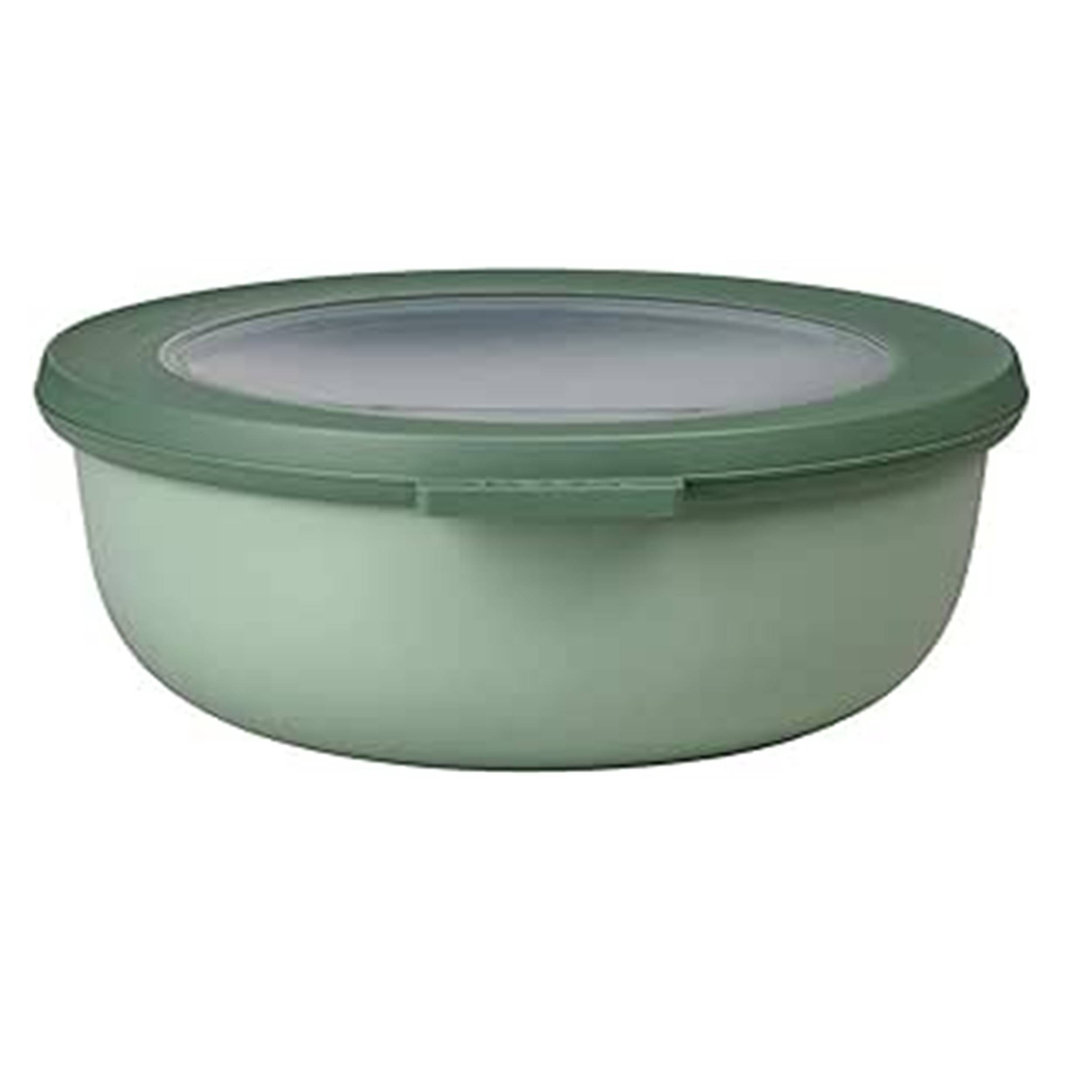Mepal - Multi Bowl Cirqula Round - Vorratsdose mit Deckel - Geeignet als Luftdichte Aufbewahrungsbox für den Kühlschrank, Mikrowellengeschirr & als
