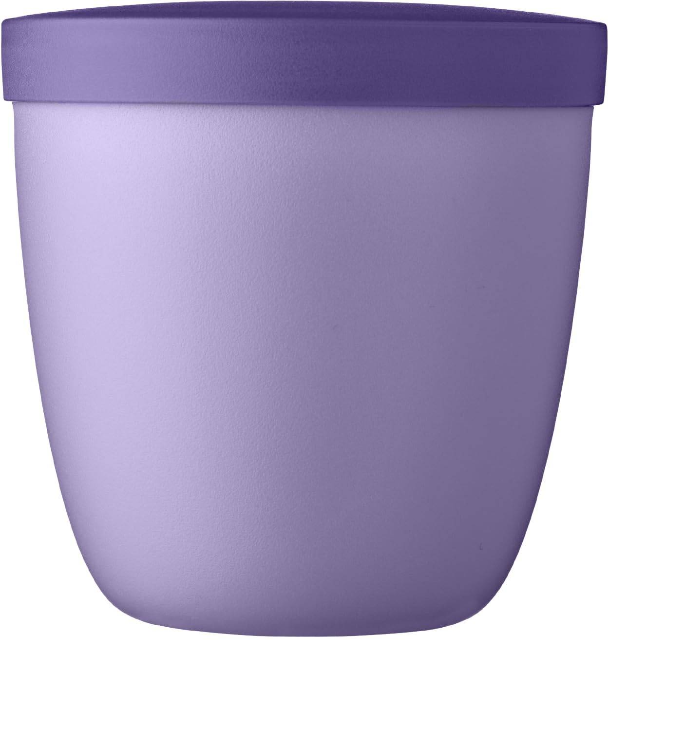 Mepal - Snackpot Ellipse - Praktischer Behälter zur Aufbewahrung & für Transport von Lebensmittel - Tiefkühltauglich - Spülmachinenfest - 500 ml