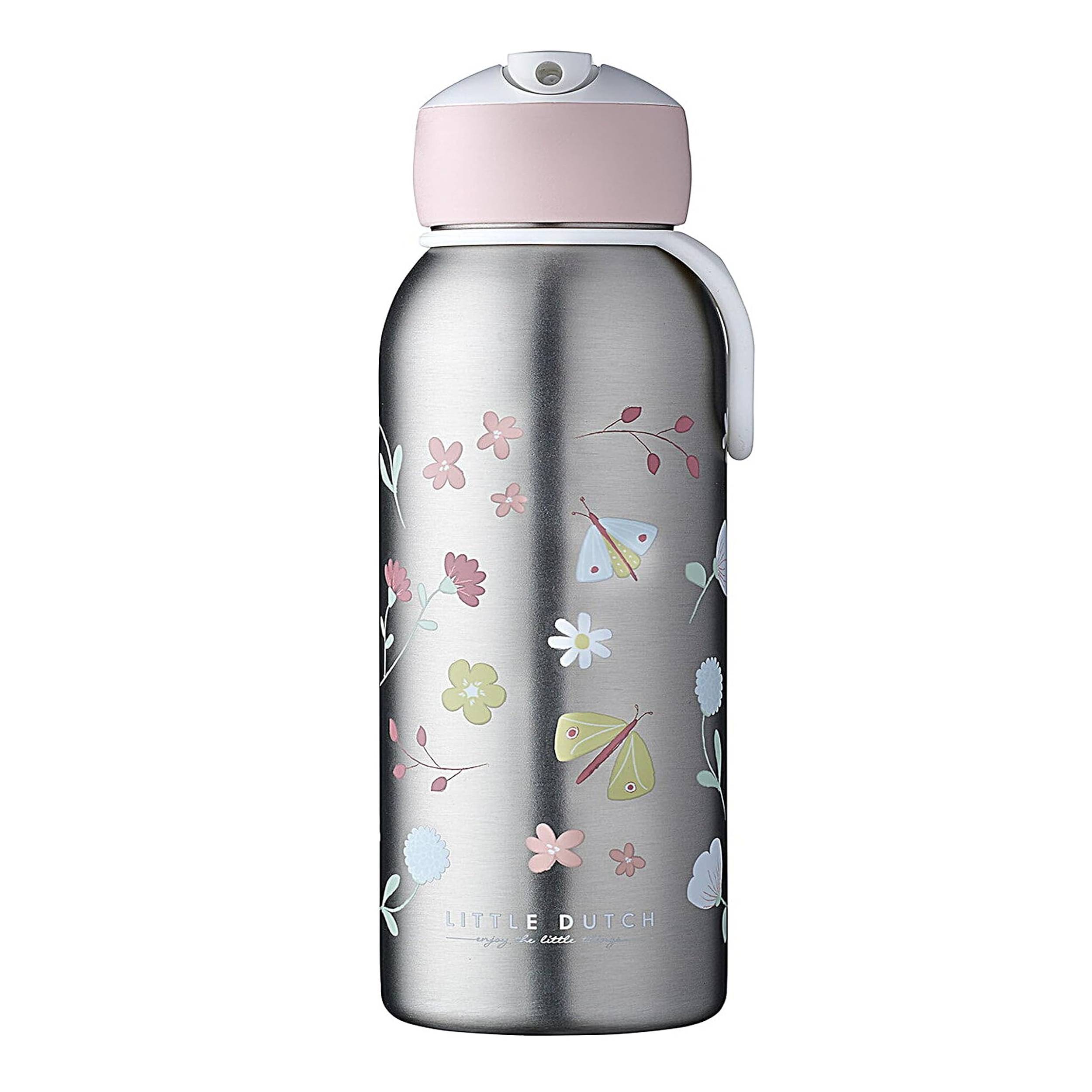 Mepal - Thermoflasche Flip-Up Campus - Isolierte Trinkflaschen für Kinder - Edelstahl Thermosflasche - 9 Stunden heiß & 12 Stunden kalt - BPA-frei