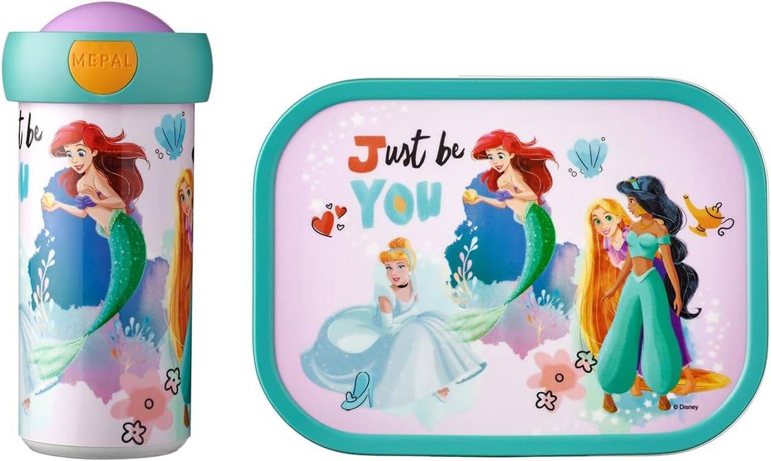 Mepal - Lunch-Set Campus - Lunch-Set für Kinder mit Verschlussbecher & Lunch Box - Lunch-Set für die Schule oder Unterwegs - Spülmaschinenfest & BP