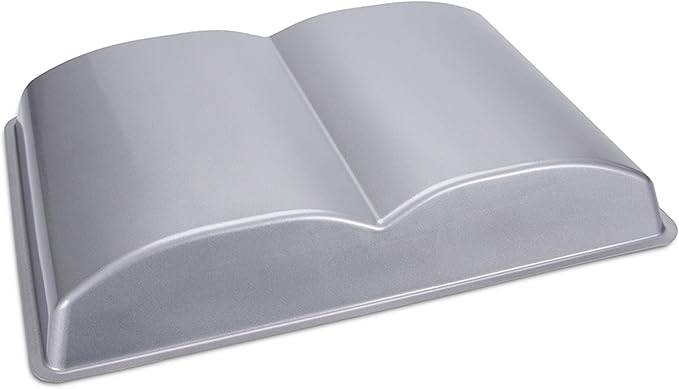 Städter we Love Baking Backform, Metall, Silber, 35 x 24, 5 x 4, 5 cm