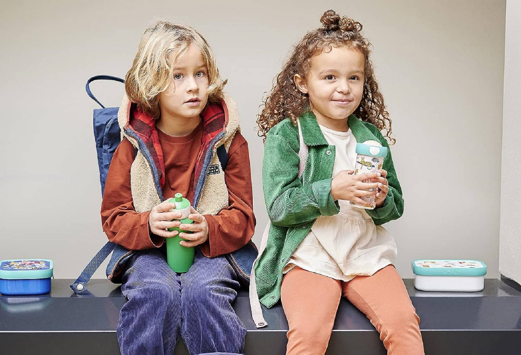 Mepal Trinkflasche Pop-up 400 ml Campus Kinderflasche - Paw Patrol Girls