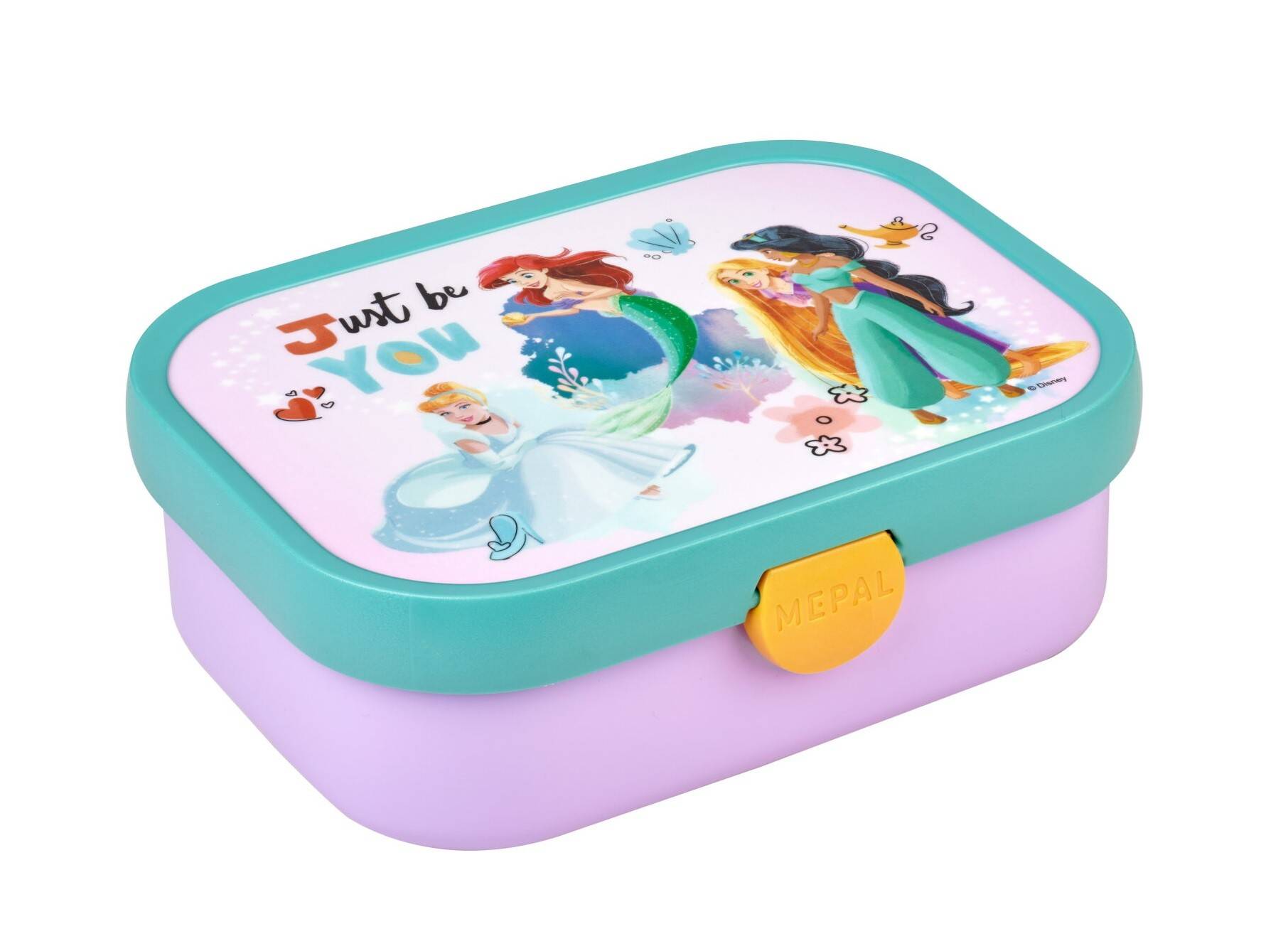 Mepal - Lunchbox Campus - Bento Lunchbox für Kinder - Brotdose mit Bento-Fach & Gabel - Meal Prep Box mit Clip-Verschluss - BPA-frei & Spülmaschinen