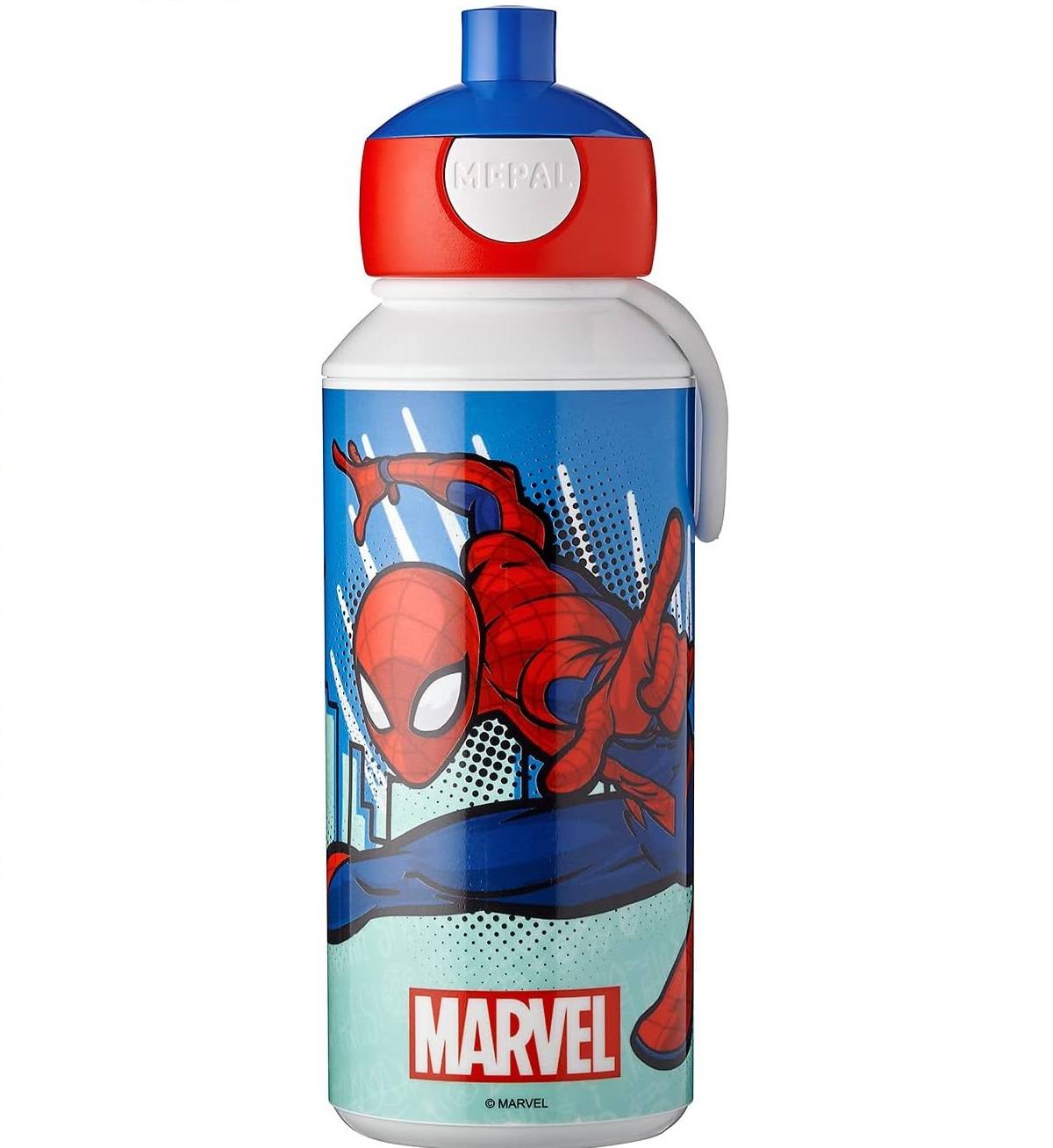 Mepal - Trinkflasche Pop-up Campus - Wasserflasche - Auslaufsichere Flasche für die Schule - Wiederverwendbar - BPA-frei & Spülmaschinenfest - 400