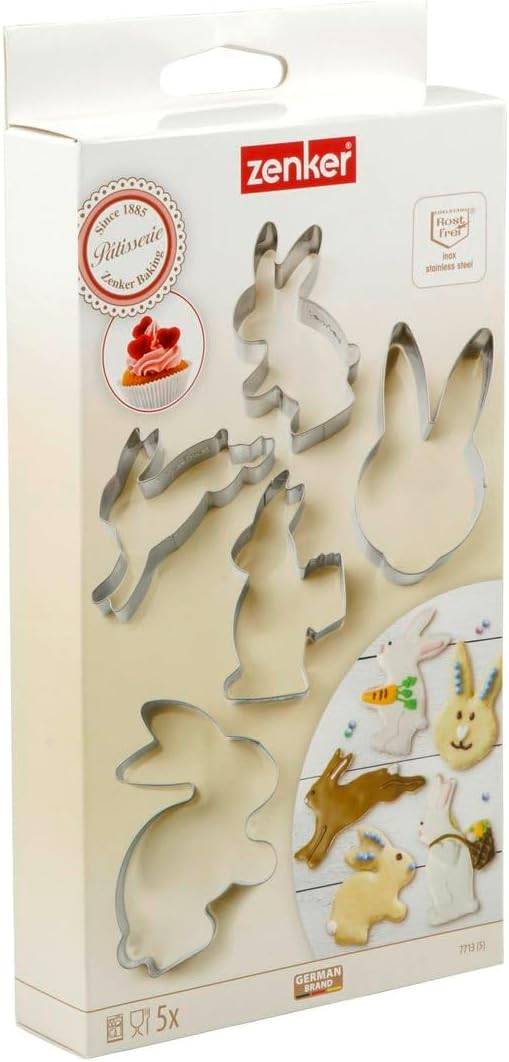 Zenker 7713 Ausstechformen, 18/10 Stahl