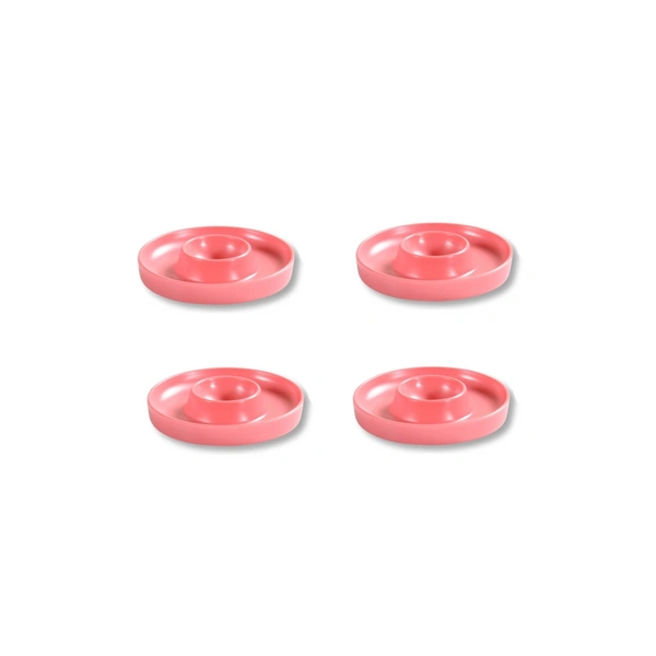 Kesper | Eierbecher, 4er Pack, Material: ø 10 x H 2 cm, Melamin, Maße: cm, Farbe: Pink | Der ideale Frühstücksbegleiter Kesper | Eierbecher, 4er Pack, Material: ø 10 x H 2 cm, Melamin, Maße: cm, Farbe: Pink | Der ideale Frühstücksbegleiter
