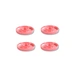 Kesper | Eierbecher, 4er Pack, Material: ø 10 x H 2 cm, Melamin, Maße: cm, Farbe: Pink | Der ideale Frühstücksbegleiter Kesper | Eierbecher, 4er Pack, Material: ø 10 x H 2 cm, Melamin, Maße: cm, Farbe: Pink | Der ideale Frühstücksbegleiter