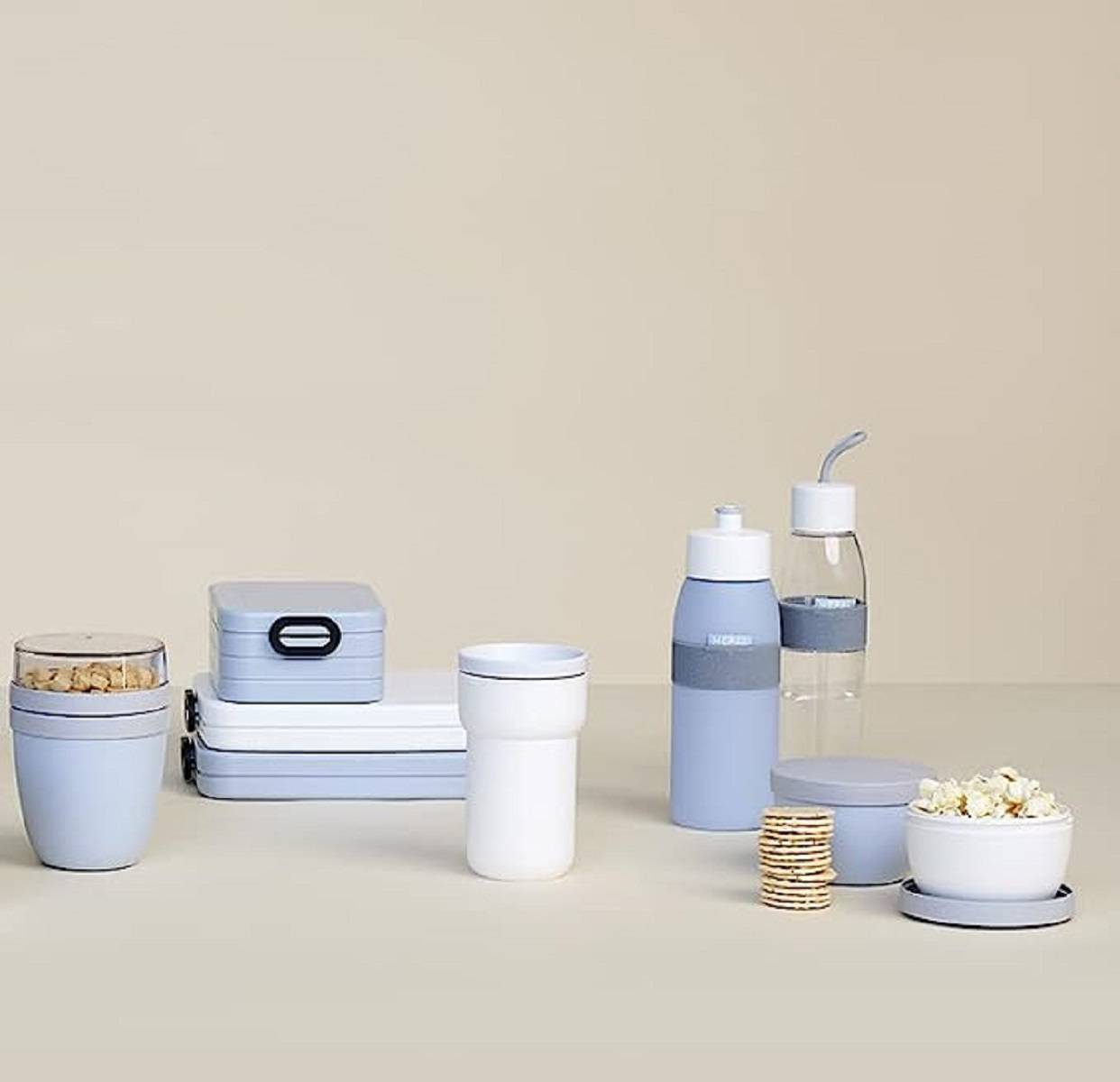 Mepal - Sportflasche Ellipse - Praktische Wasserflasche für Sport, Gym & Freizeit - Sport Trinkflasche mit weichem Ausgießer - Spülmaschinenfest