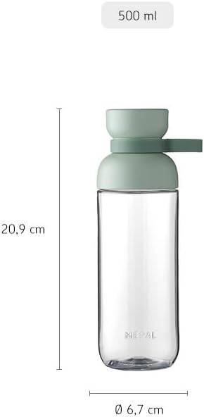 Mepal Trinkflasche Mepal Vita - Wasserflasche - Flasche für Uni, Arbeit, Fitness, Outdoor, Job - Stoßfest, Auslaufsicher - BPA-frei & Spülmaschinen