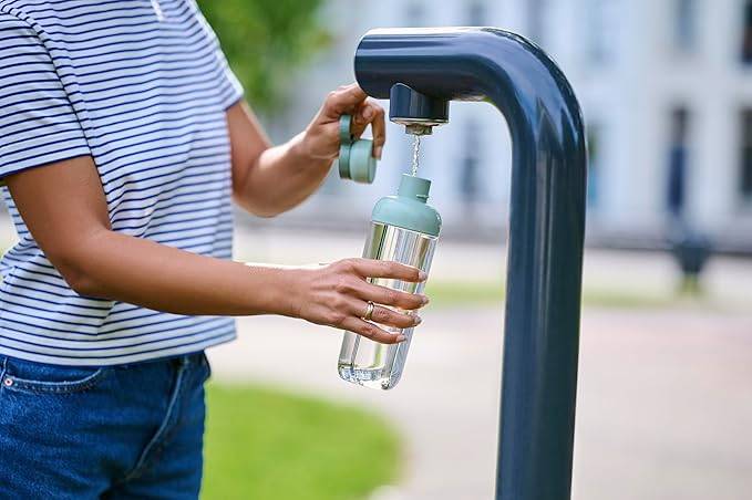 Mepal Trinkflasche Mepal Vita - Wasserflasche - Flasche für Uni, Arbeit, Fitness, Outdoor, Job - Stoßfest, Auslaufsicher - BPA-frei & Spülmaschinen