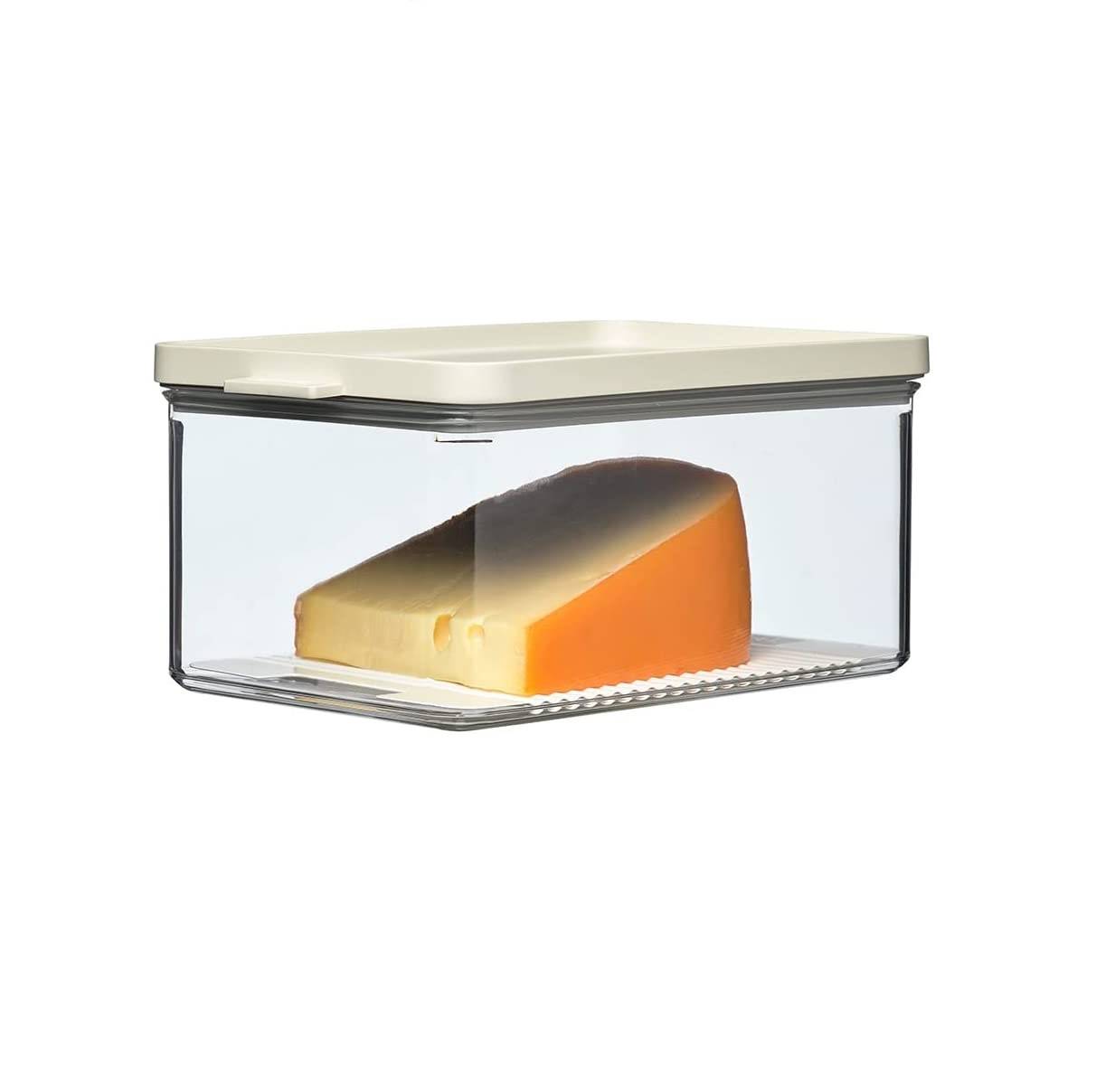 Mepal Omnia Kühlschrankdose, Butadien (ABS), Styrol-Acrylnitril (SAN), Thermoplastische Elastomere (TPE), Nordic White, Länge: 230 mm, Breite: 149