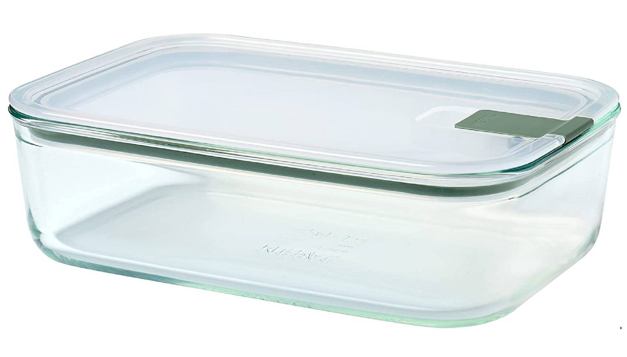 Mepal – Frischhaltedose Glas EasyClip – Glasschüssel mit Deckel & Klickverschluss – Geeignet für Mikrowelle, Dampfgarer, Ofen & Gefrierschrank