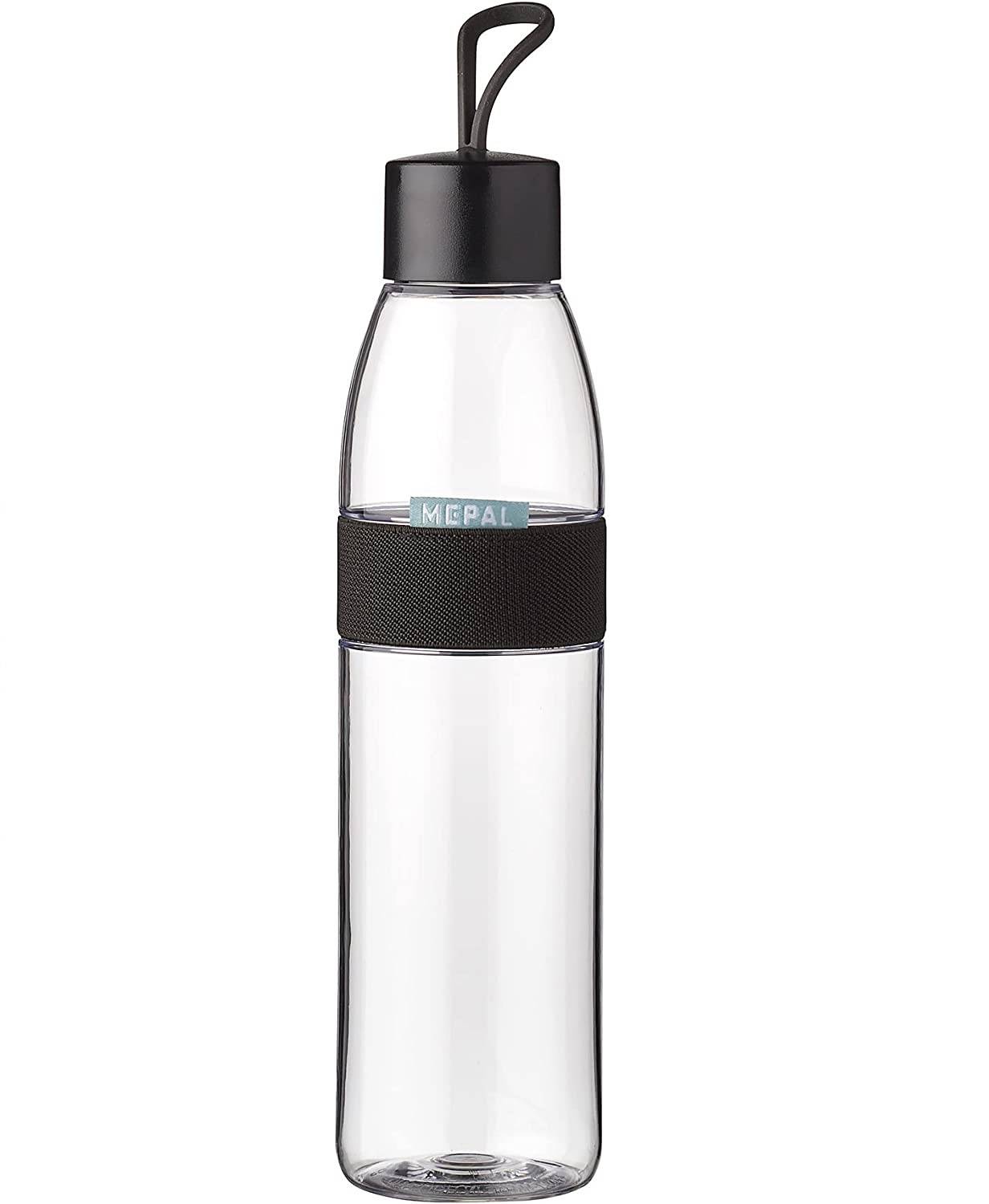 Mepal Trinkflasche 700 ml Ellipse Flasche Sportflasche Getränkebehälter Nordic Black